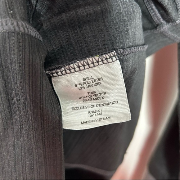 MPG Women’s Pullover Hoodie Long Sleeves Small Gray Black Pink - Picture 3 of 4